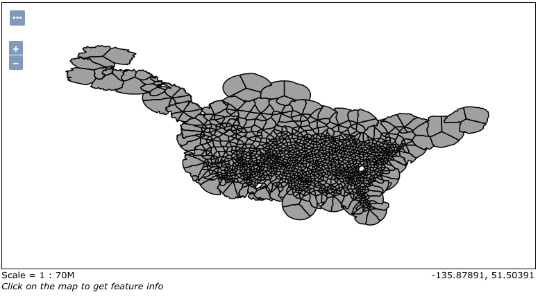 how to work with big geodata. examples