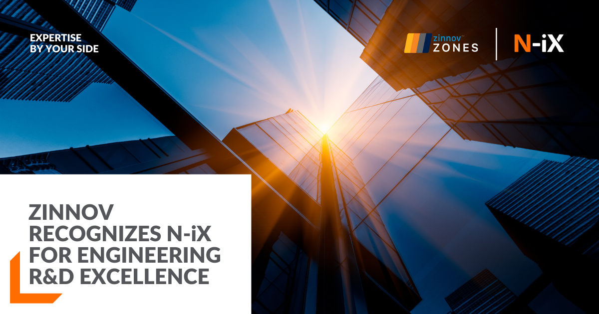 NiX recognized by Zinnov Zones global rating for Engineering R&D
