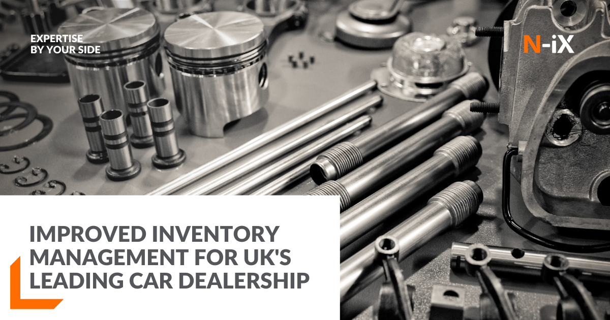 Improved inventory management of automobile spare parts NiX
