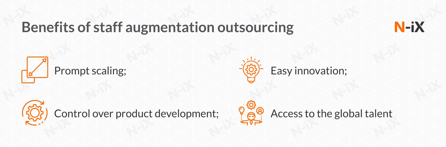 Staff augmentation outsourcing: benefits